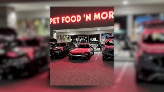 Friday night.  Chill music and cars.