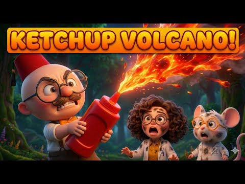 Ketchup Volcano Explosion?! 🍅🌋 | Falta & Fekra Ep. 1