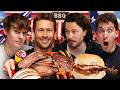 Glen Powell Edgar Wright Rate American Vs English BBQ