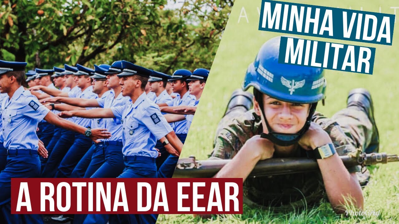 COMO É A ROTINA DA EEAR | Horários, provas, exercícios físicos, salário | @minhavidamilitar