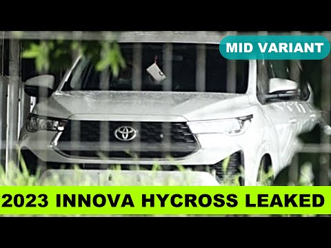 FINALLY ! 2023 Toyota Innova Hycross / Zenix Fully Leaked Ahead November 25 Launch
