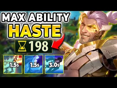 MAX ABILITY HASTE SYLAS Has No Cooldowns!! *NEW RECORD* - League of Legends