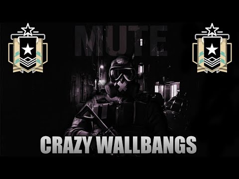 Crazy Wallbangs! - Ranked Platinum Highlights - Rainbow Six Siege