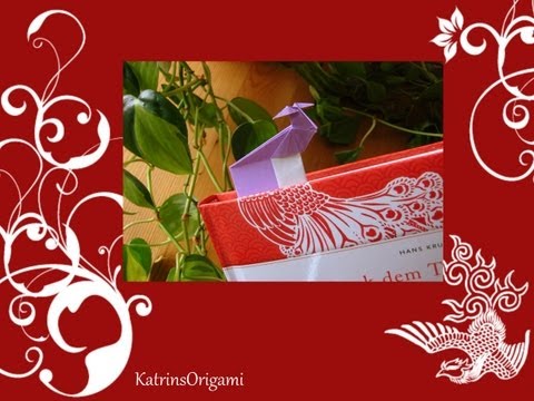 Origami ❀ Bird ❀ Bookmark