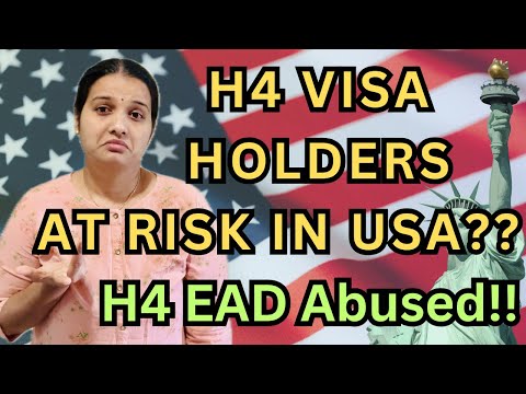 H4 visa holders at risk in USA??||EAD Abused ||#namasteyamericateluguvlogs 