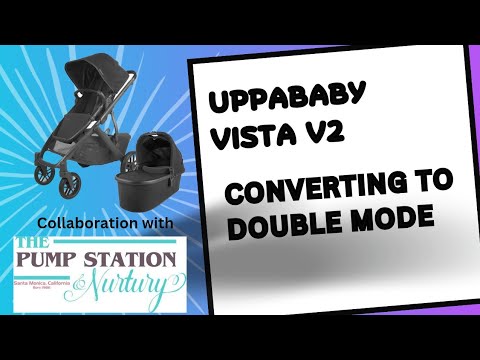 Converting to Double Mode, Uppababy Vista V2