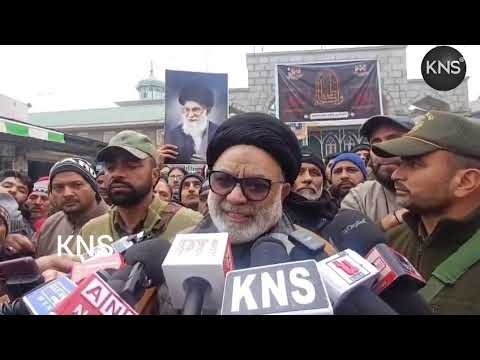 Amid #Iran Unrest ; President of Anjuman-e-Sharie Shiaan,Aga Syed Hassan ad...