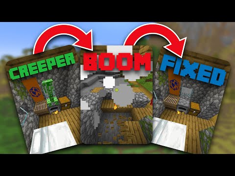 Crazy Minecraft Hack: Stop Creepers with This!