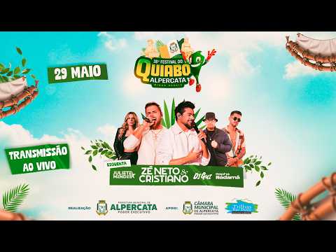 39º Festival do Quiabo em Alpercata Minas Gerais - Sexta-Feira 29/05/2026