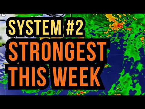 Weekend Storm Strongest Compared to Tomorrow's System