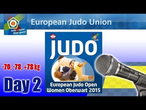 European Judo Open Women - Oberwart 2015 - Day 2