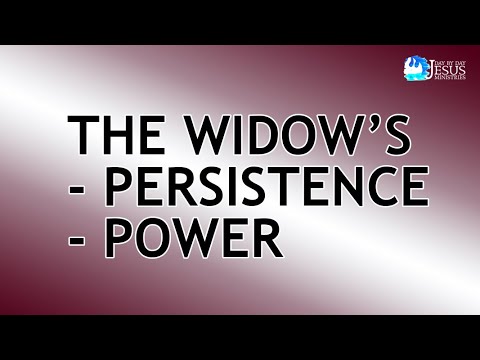 2022-09-11 The Widow's Persistence / Power - Ed Lapiz