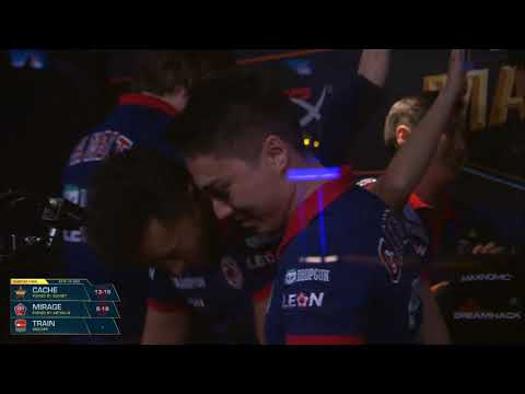 Реакция игроков Gambit на проход в полуфинал DreamHacka