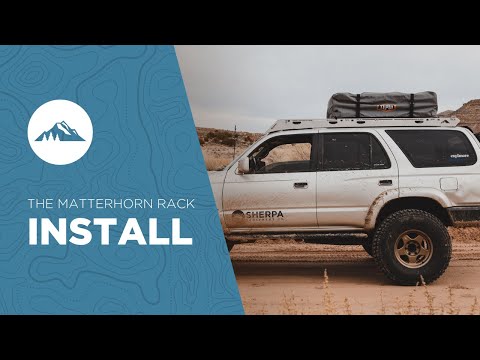 The Matterhorn Rack Install - 96-02 4Runner Roof Rack