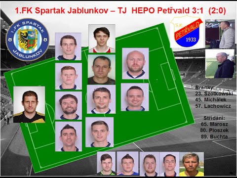 1.FK SPARTAK JABLUNKOV - TJ HEPO PETŘVALD 2016