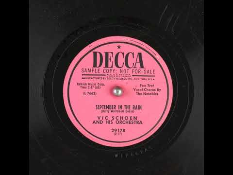 September In The Rain (1954) - The Notables