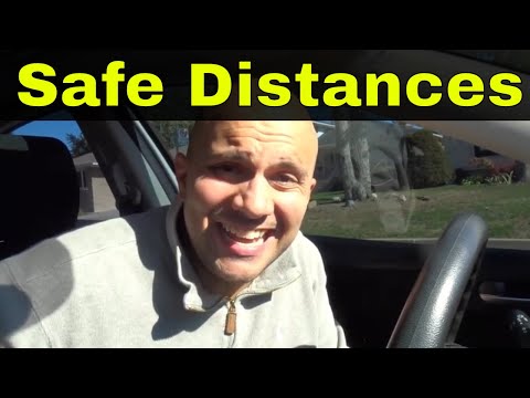 Safe Distances When Driving-Lesson For Beginners