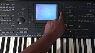 Video thumbnail for Kris Nicholson Explains synthesizer features on the Technics KN-2000￼ by KMNKeyboardVault
