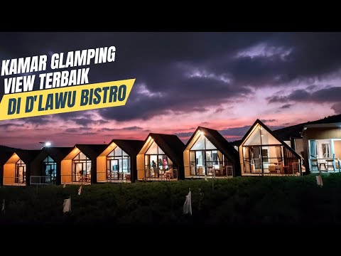Glamping Suite City Room View Terbaik D'lawu Bistro Cottage | Staycation plus Healing di Tawangmangu