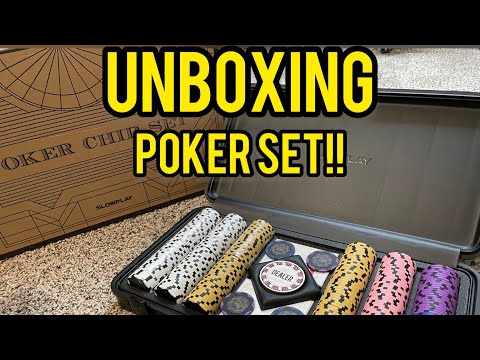 Unboxing The Slowplay Nash Poker Chip Set!!