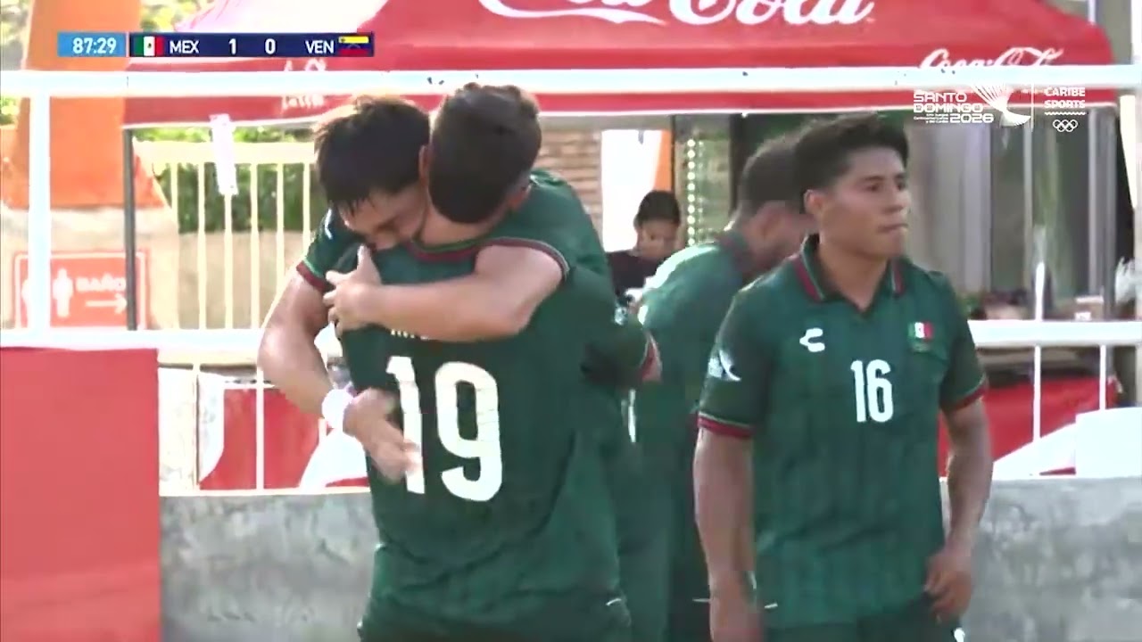¡GOL de MÉXICO! ¡PRIMER GOL en los JUEGOS CENTROAMERICANOS!