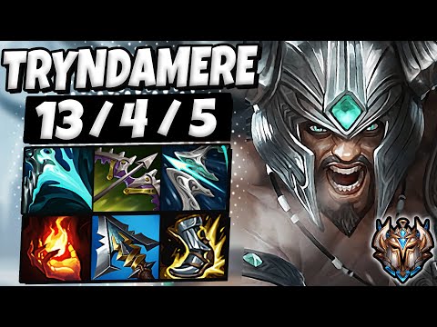 Tryndamere vs Fiora TOP [ Canna ] Patch 12.4 Ranked Challenger Korea ✅