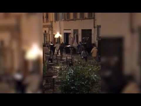 Arezzo. Maxi rissa in piazza San Francesco: arrestati 4 giovani