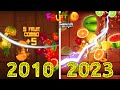 Evolution Of Fruit Ninja Games 2010 2023