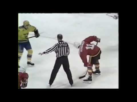 Icehockeyworldchampionship 1989  Sweden vs Germany Preliminary Round