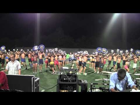 Bluecoats 2012 - Full Runthrough (Podium Cam)