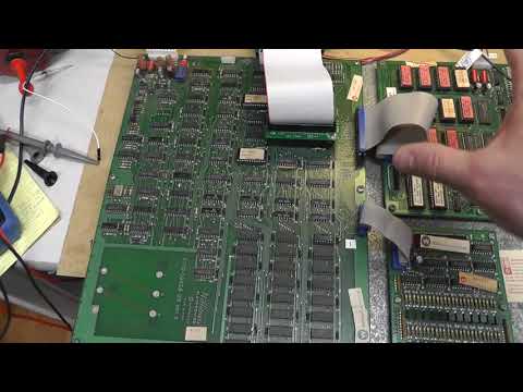 Williams Sinistar PCB Repair (Ram Error 033)  & FPGA CAT Box config file