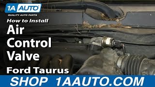 How to Replace Idle Air Control Valve 01-07 Ford Taurus