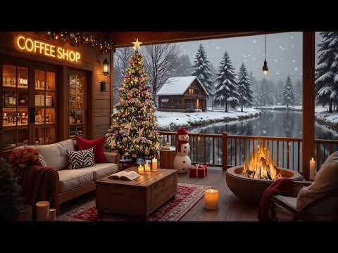 🌲"Natal na Neve – Lareira, Calmaria e Música para um Sonho de Inverno ❄️🔥"