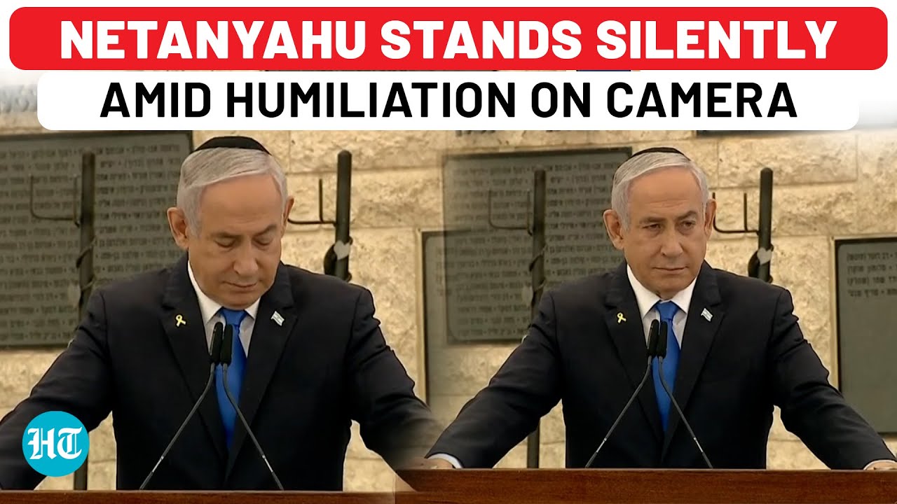 Netanyahu Faces Anger Of Israelis At Oct 7 Memorial; Bereaved Families Shout ‘Shame On You’
