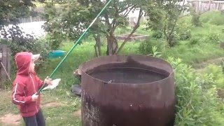 Рыбалка жить в бочке