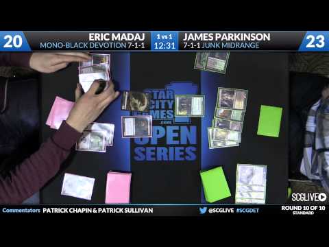 SCGDET - Standard - Round 10b - Eric Madaj vs James Parkinson
