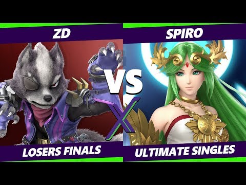Smash Ultimate Tournament - ZD (Wolf) Vs. Spiro (Palutena) S@X 326 SSBU Losers Finals