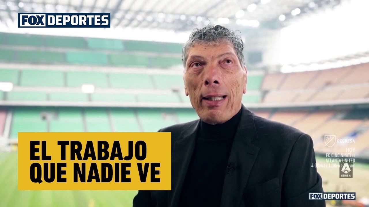 😎🔥 Giovanni Castelli| EL TRABAJO QUE NADIE VE, encargado del mantenimiento del césped | Serie A