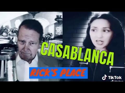 CASABLANCA - Lisa Return's to Rick's - Humphrey Bogart and Ingrid Bergman star in this Fan Video!