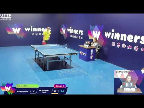 Volynets Oleg -  Petrushenko Yurii . WINners CUP Table Tennis 8 08.12.2020 18:45