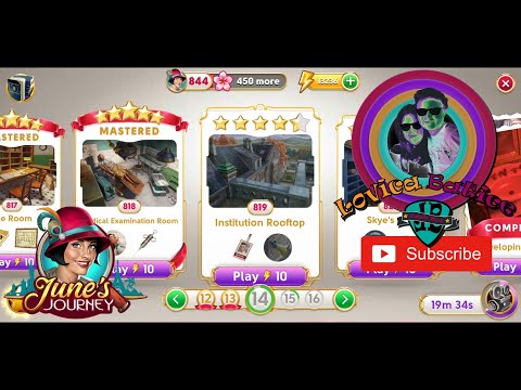 June's Journey - Volume 3 - Chapter 14 - The Institution - Level 819 - Institution Rooftop - Gamepla