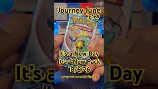 A POKÉMON PACK A DAY ✨Ep. 169✨ JOURNEY JUNE 🔆 #pokemon #pokemoncards #pokemontcg #dailyshorts