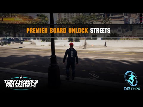 "THPS1+2 Streets Premier Board Unlock / Secret Score"