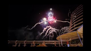 Pirate Night on a Disney Cruise + Fireworks at Sea?! Epic Night! #disneycruiseline #cruise #travel