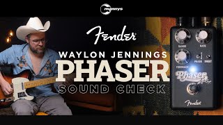 Video thumbnail for Sound Check: Fender Waylon Jennings Phaser, Country-style Modulation! by Mannys Music