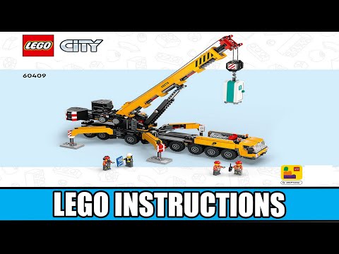 LEGO Instructions - City - 60409 - Mobile Construction Crane - Construction