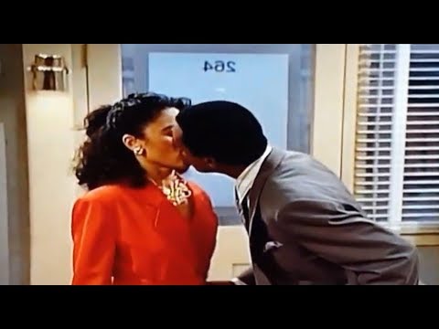 A Different World: 5x17 - Whitley and Byron share a Kiss