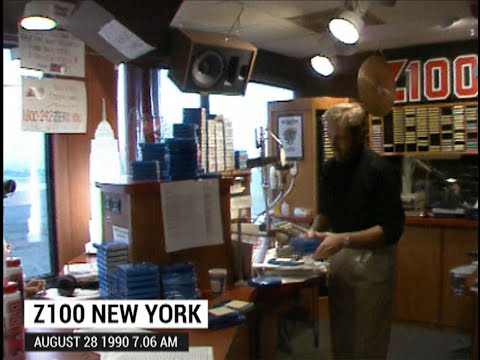 Z100 New York WHTZ August 28 1990