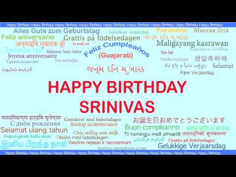 Srinivas   Languages Idiomas - Happy Birthday