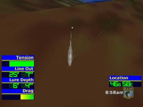 N64 Game Sample Video - Bassmasters 2000 USA